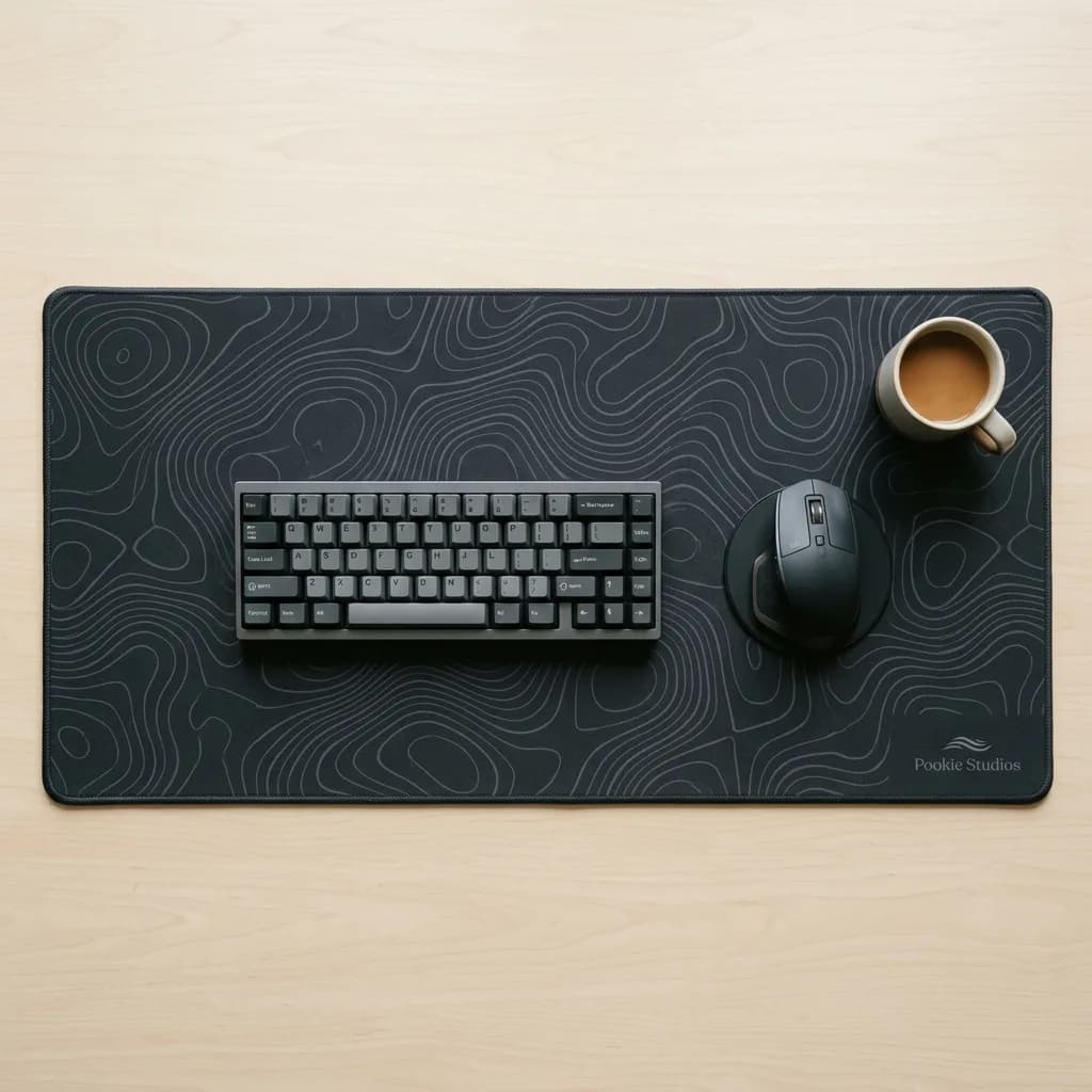 Hollow Bloom Artisan Deskmat